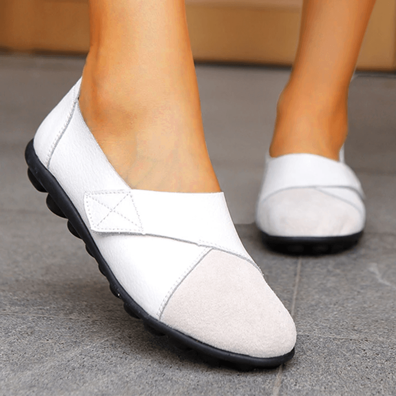 Vanccy- Premium Orthopedic Shoes Genuine Comfy Leather Loafers - dressowy
