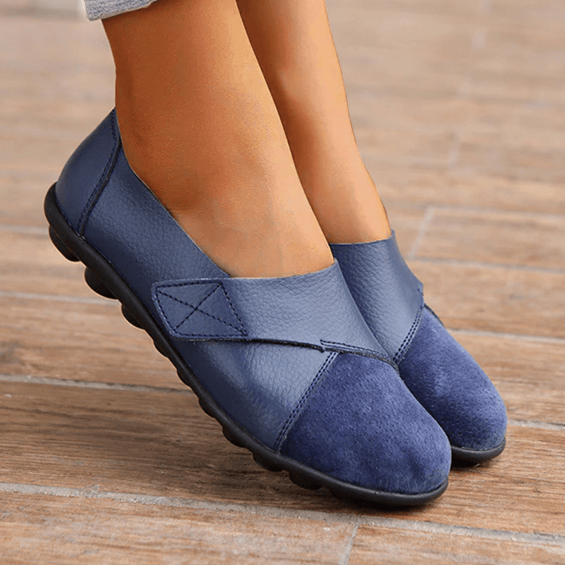 Vanccy- Premium Orthopedic Shoes Genuine Comfy Leather Loafers - dressowy