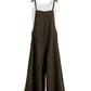 Women's Sleeveless Oversized Casual Jumpsuit - dressowy