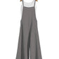 Women's Sleeveless Oversized Casual Jumpsuit - dressowy